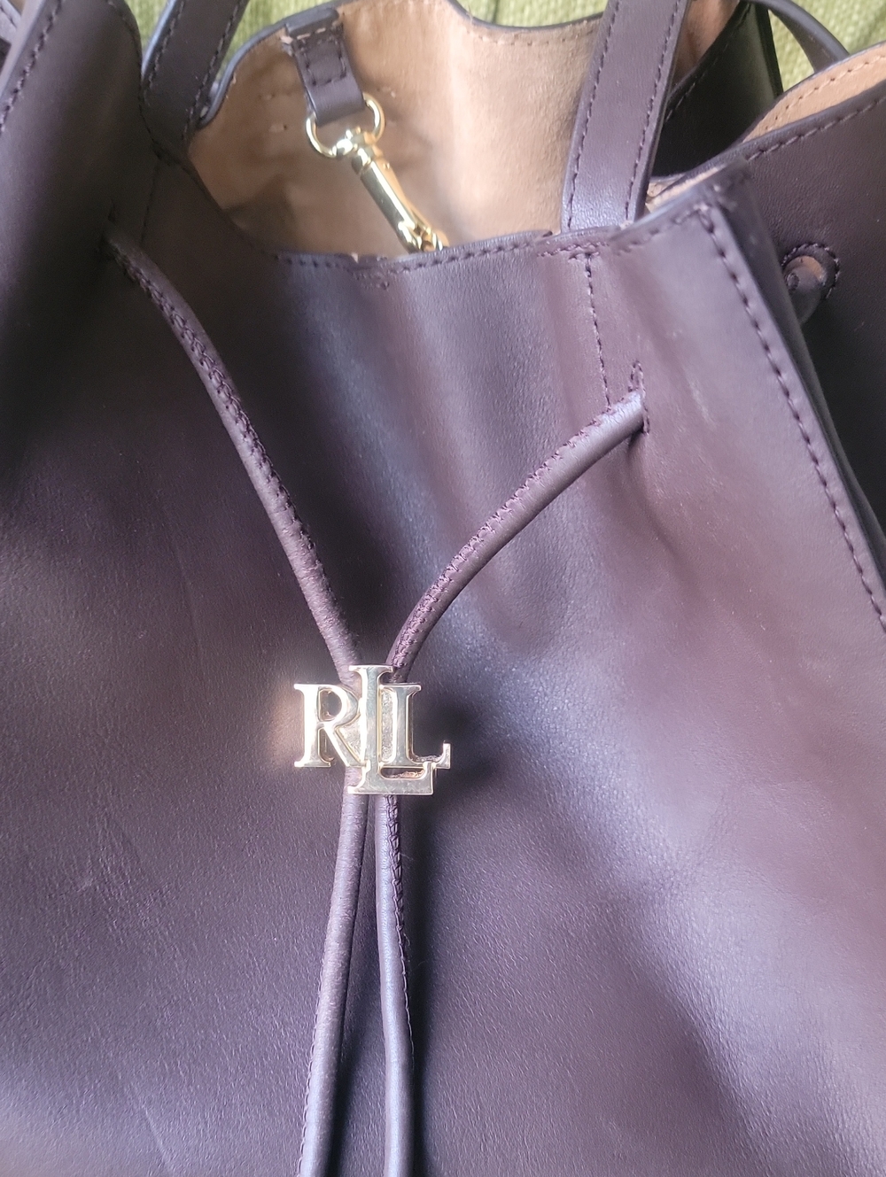 by Ralph Bucket Andie Drawstring Large Bag. - Picture 9 of 15